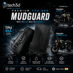 TPU 95A Mudguard for Triumph Speed 4T & Scrambler 400 | ATech3D